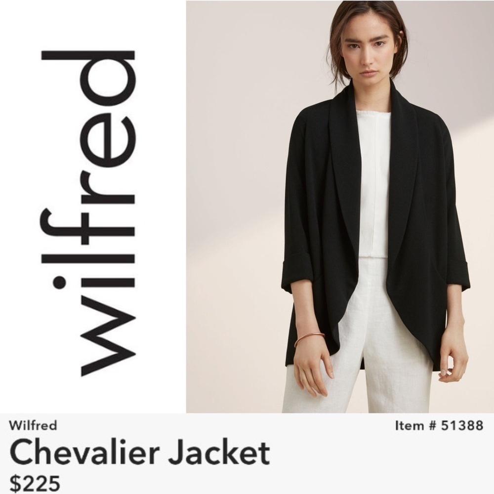 Wilfred Chavelier Blazer in Black